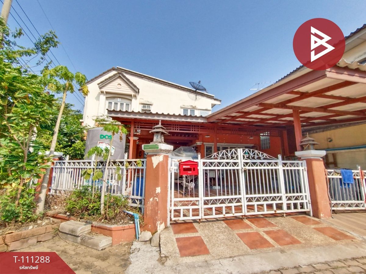 For SaleTownhomeNonthaburi, Bang Yai, Bangbuathong : Townhouse for sale Burin Village Ban Kluai-Sai Noi, Nonthaburi, ready to stay