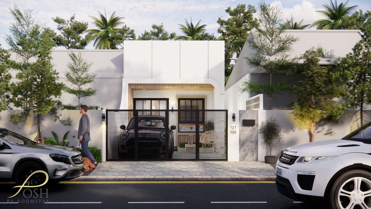 For SaleTownhomePhuket : One-story townhouse, size 25 sq.w., Kathu Location, Soi Sai Thong 6, convenient to travel to the alley, just slightly from the main road near TOP ' S, 7-Eleven.