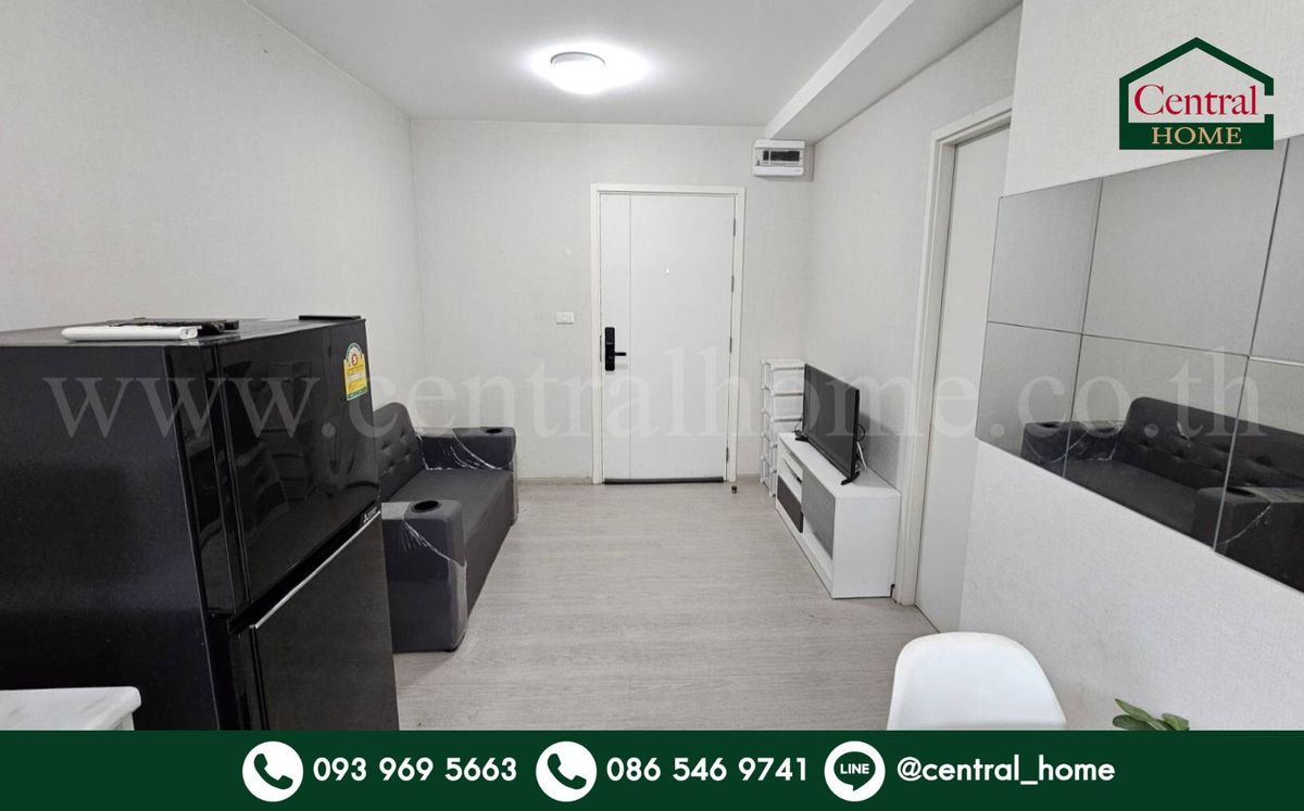 For SaleCondoRamkhamhaeng, Hua Mak : Plum Condo Ramkhamhaeng 60 Intercrete near 3 train lines