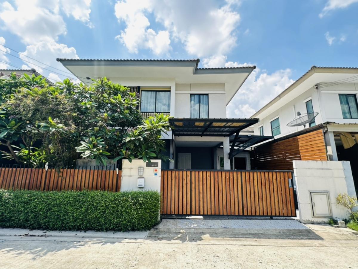 ขายบ้านปทุมธานี รังสิต ธรรมศาสตร์ : ขายบ้านทำเลปัง ใกล้รถไฟฟ้าสีแดง ม.รังสิต สนามบิน