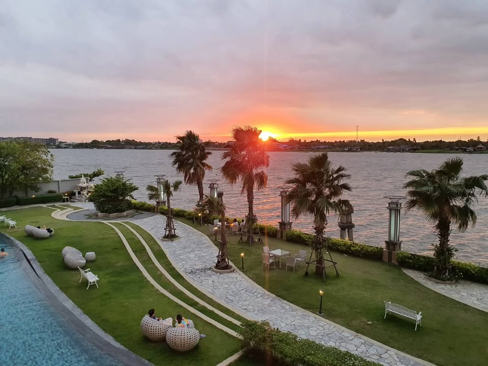 ให้เช่าคอนโดรัตนาธิเบศร์ สนามบินน้ำ พระนั่งเกล้า : 🔥ให้เช่าด่วน🔥เมเนอร์ สนามบินน้ำ วิวสระว่ายน้ำเเละเเม่น้ำเจ้าพระยา ตกเเต่งหรู เครื่องใช้ไฟฟ้าครบ พร้อมเข้าอยู่
