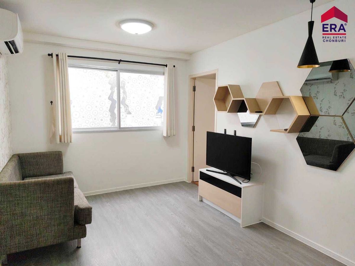 CondoPattaya, Bangsaen, Chonburi : For Sale/Rent: Lumpini Condo Town Chonburi Sukhumvit, 42.80 sq.m., Near Central Chonburi
