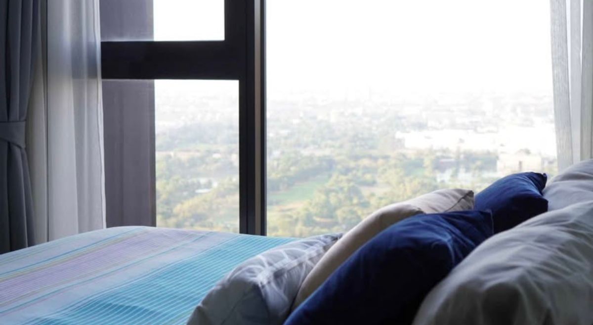 ให้เช่าคอนโดสะพานควาย จตุจักร : 🌿 ให้เช่าคอนโด The Line จตุจักร-หมอชิต 🌿 ✨ วิวสวนสวย ชั้นสูง 39 | ห้องหน้ากว้าง | ใกล้ BTS และ MRT  📍 ทำเลพรีเมียมติดสวนจตุจักร เชื่อมต่อ BTS หมอชิต + MRT จตุจักร  🛏 1 Bedroom | ขนาด 44 ตร.ม. | ชั้น 39 | วิวสวนสาธารณะ