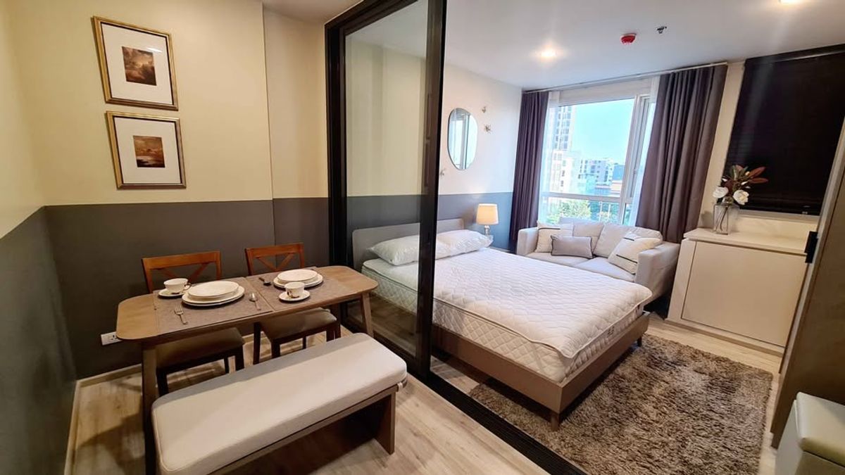 ให้เช่าคอนโดรัชดา ห้วยขวาง : ✨🌈FOR RENT>> XT Huaikwang 📢75 เมตรจาก MRT ห้วยขวาง ห้อง 1 Bedroom ขนาด 28.14 ตร.ม. ตึก A ชั้น 6 วิวโล่ง ไม่มีตึกบังในระยะใกล้ #LV-MO2005