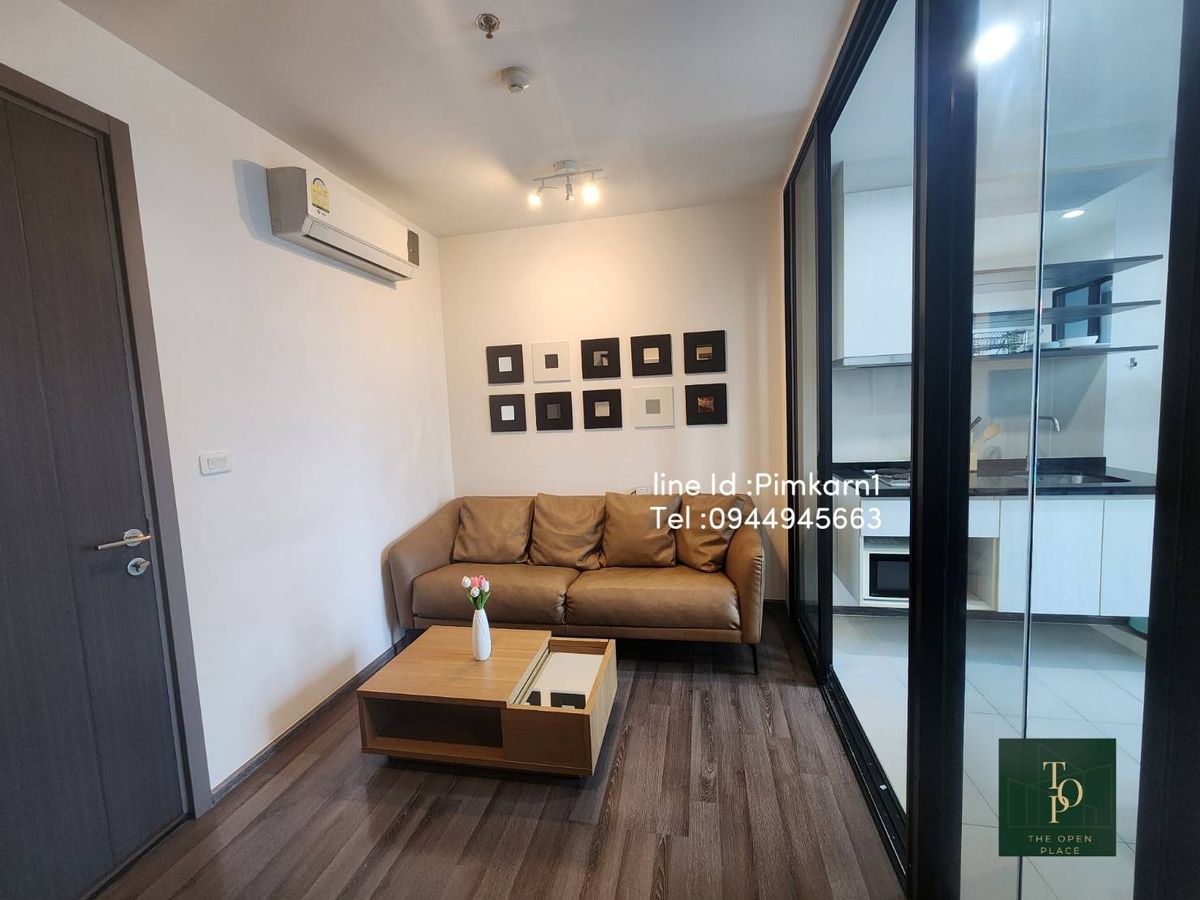 ให้เช่าคอนโดอ่อนนุช อุดมสุข : The Base Park East <<1 Bedroom For Rent>> 📍Location: Sukhumvit 77 (T77 Community) BTS On Nut :Fully Furnished
