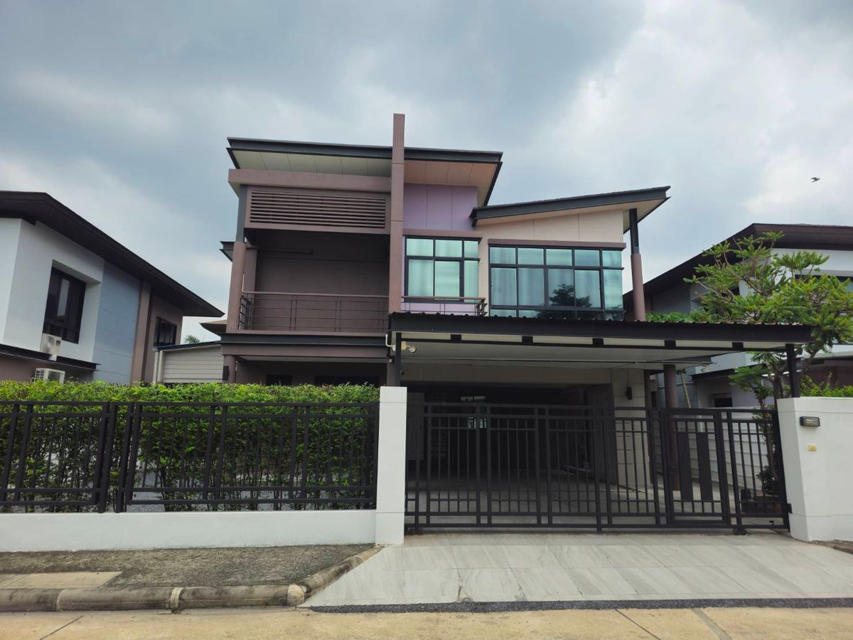 ให้เช่าบ้านมีนบุรี-ร่มเกล้า : ปล่อยเช่าบ้านเดี่ยว Aqua Divina ซ.รามคำแหง 94   3 ห้องนอน 3 ห้องน้ำ 3 ที่จอดรถ 