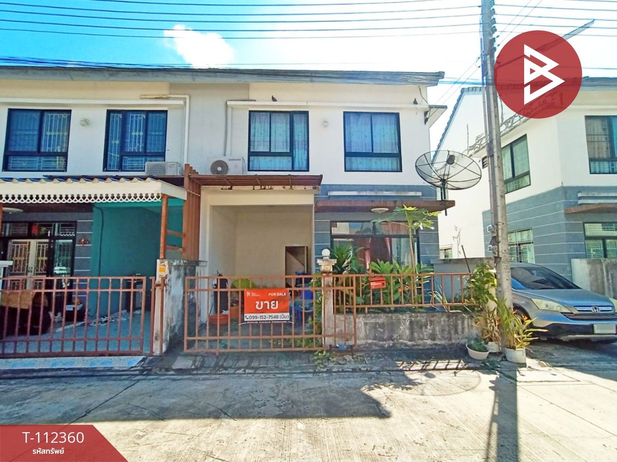 For SaleTownhomePattaya, Bangsaen, Chonburi : Townhouse for sale Ivy Town 2 Village, Phanat Nikhom (Ivy Town 2) Chon Buri