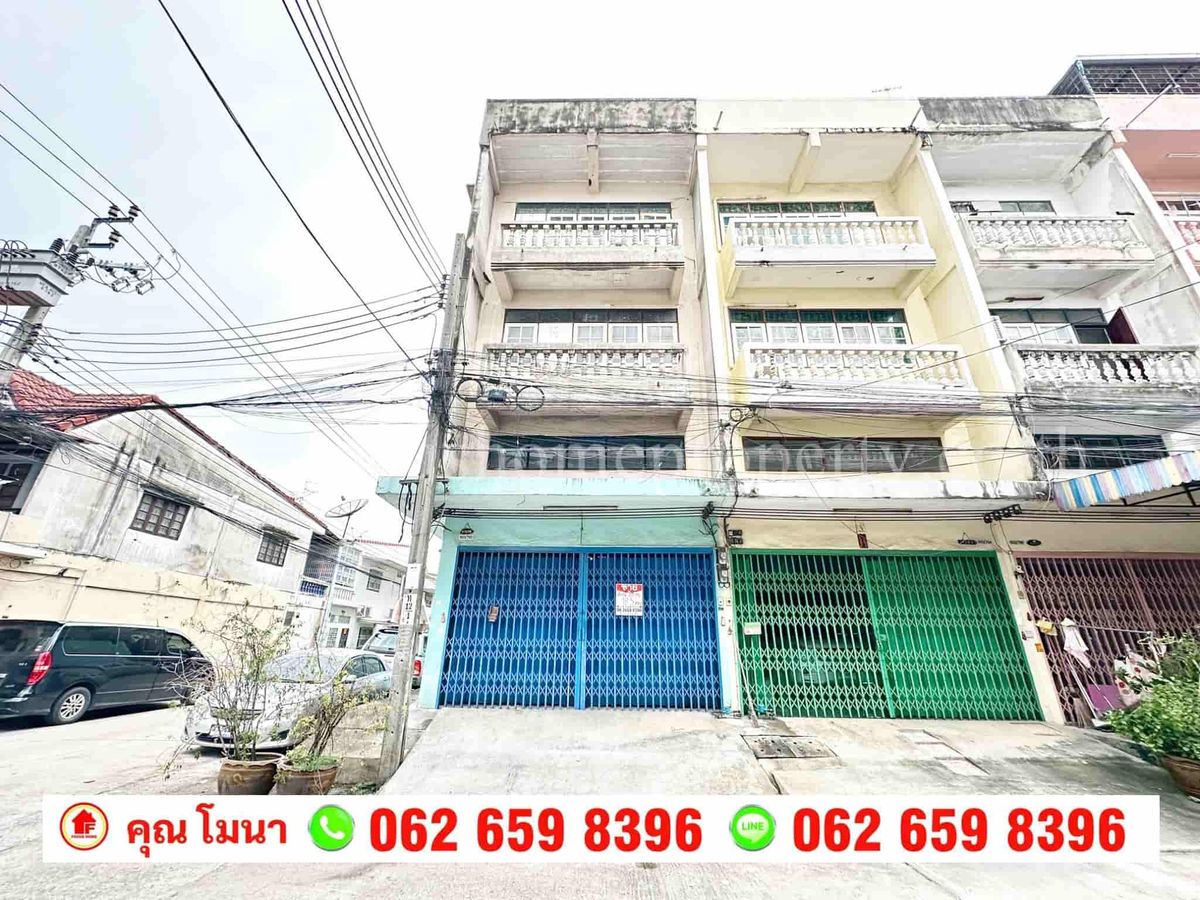 ขายอาคารพาณิชย์บางแค เพชรเกษม : ขาย ตึกแถว 3 ชั้น หมู่บ้าน เพชรเกษม 2
