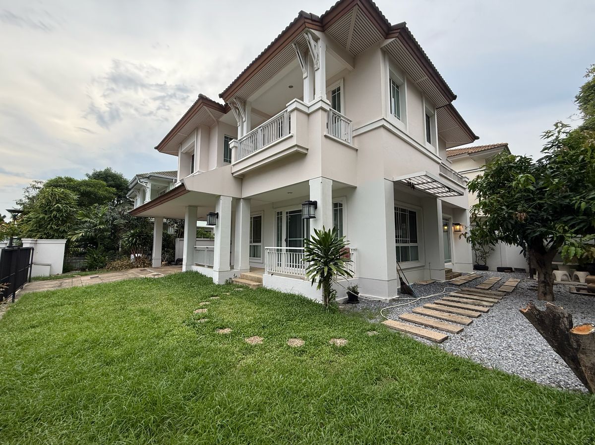 ให้เช่าบ้านพัฒนาการ ศรีนครินทร์ : ให้เช่าบ้านเดี่ยว นันทวัน อ่อนนุช - พระราม 9 Nanthawan Onnut - Rama 9 ถนนอ่อนนุช44 แอร์เฟอร์นิเจอร์ครบ 4 ห้องนอน4น้ำ