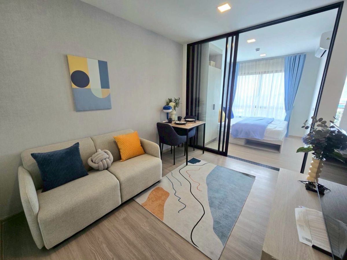 For SaleCondoSriracha Laem Chabang Ban Bueng : urgent! The best price in the year *🔥 Special deal! DCONDO VALE Sriracha, the decoration room is only 1.39 deleted. 🔥