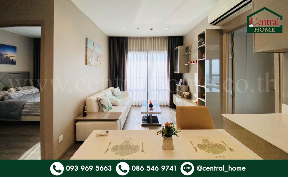 For SaleCondoRattanathibet, Sanambinna : The Politan Rive Condo, Condo River, Chao Phraya River, 45th floor, corner corner around the panorama river view room