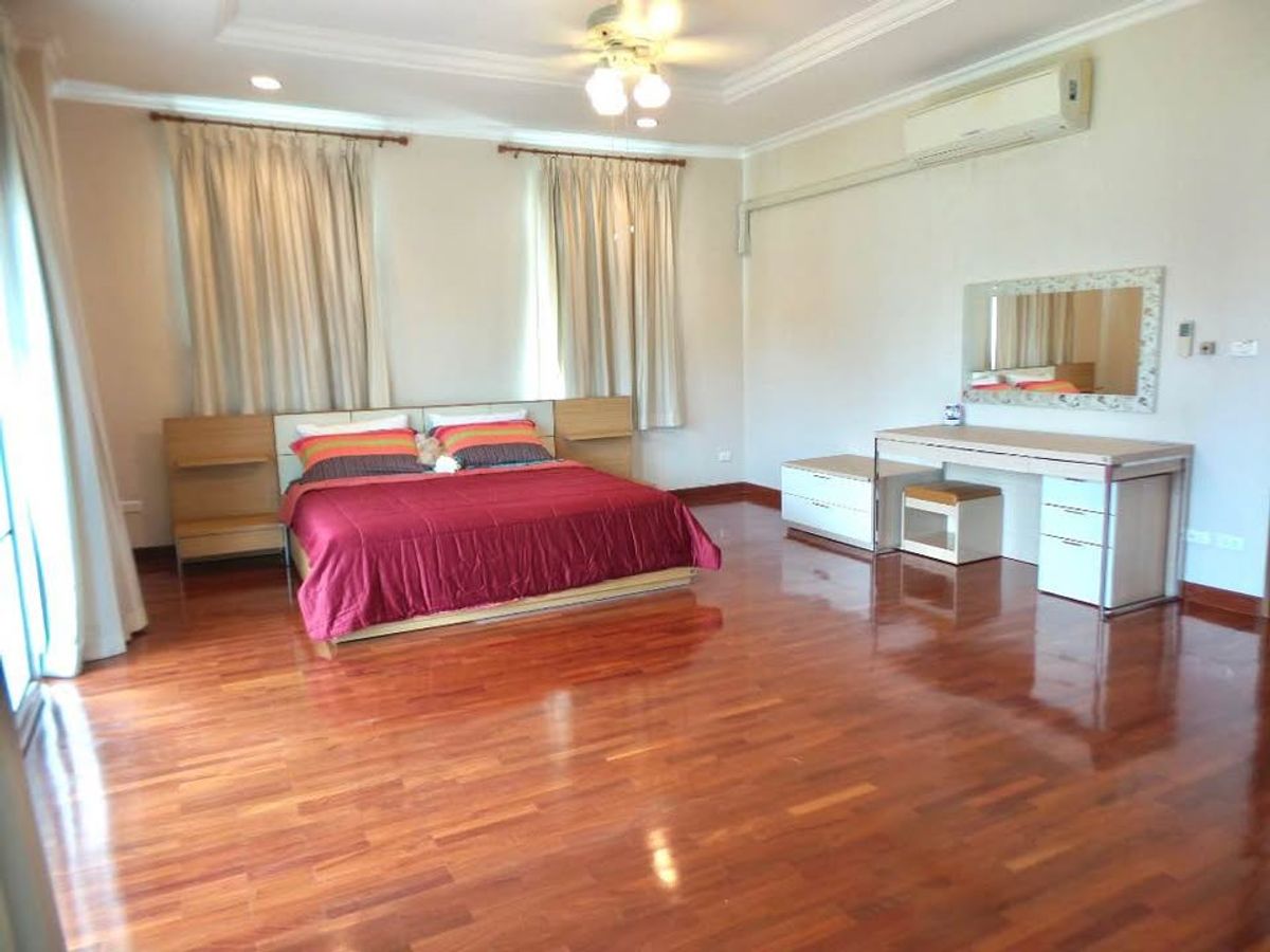 For RentHouseBangna, Bearing, Lasalle : ✨ 2-Storey Single House for Rent – 3 Bedrooms with Private Garden and Parking, Fully Furnished, Near BTS Lasalle – Perfect for Families Seeking Privacy and Comfort