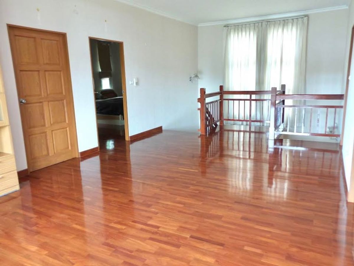 For RentHouseBangna, Bearing, Lasalle : ✨ 2-Storey Single House for Rent – 3 Bedrooms with Private Garden and Parking, Fully Furnished, Near BTS Lasalle – Perfect for Families Seeking Privacy and Comfort