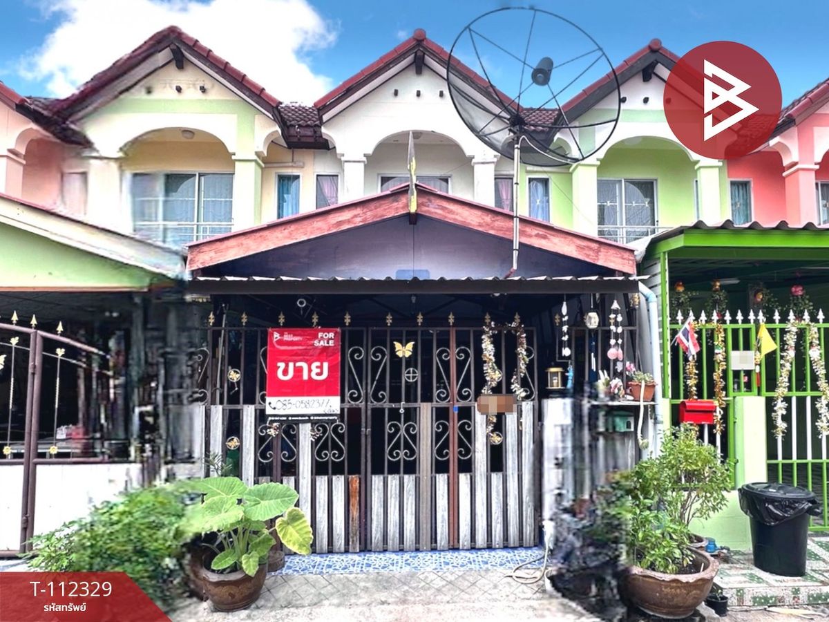 ขายทาวน์โฮมสมุทรปราการ สำโรง : ขายทาวน์เฮ้าส์ หมู่บ้านนครทอง แพรกษา สมุทรปราการ