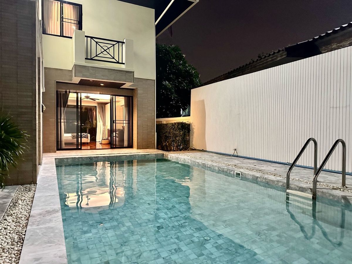 For RentRatchadapisek, Huaikwang, Suttisan : ⛲️ Rent Pool Villa 5 Bedroom 5 Bathrooms, Ratchada Special