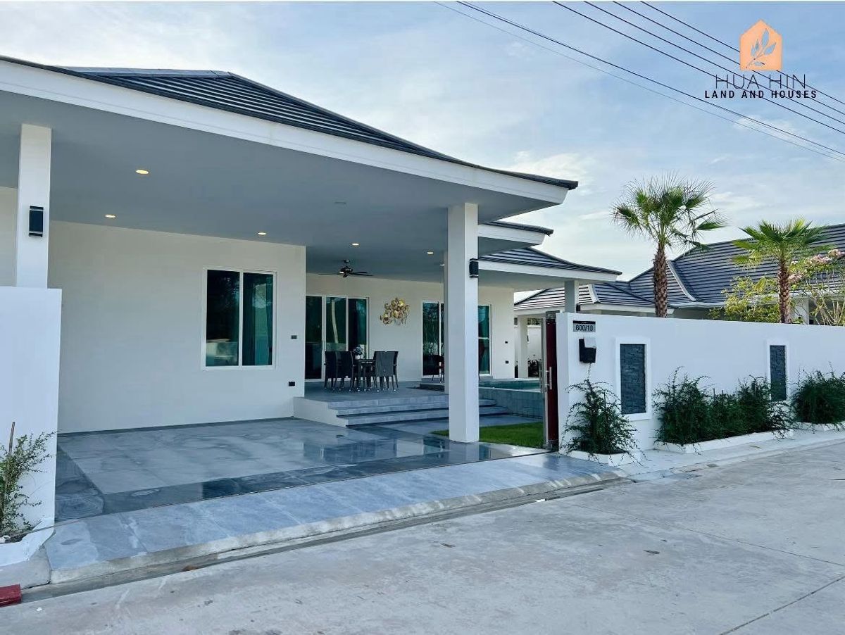 ขายบ้านหัวหิน ประจวบคีรีขันธ์ : บ้านสวยหรูหลังใหม่ • หัวหิน