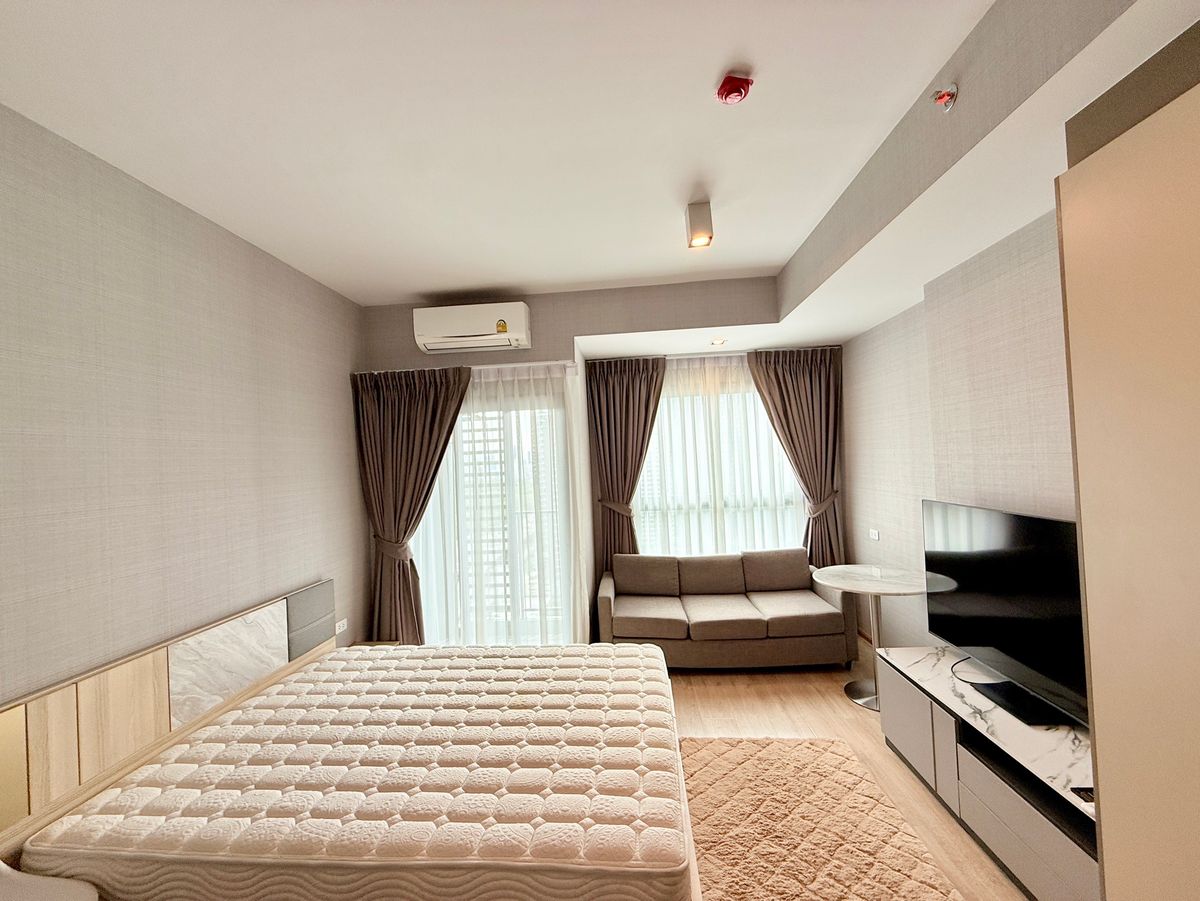 ให้เช่าคอนโดพระราม 9 เพชรบุรีตัดใหม่ RCA : ✨  IDEO Rama 9 - Asoke  ✨  Ready to move in ✅  Fully Furnished & Electric Appliances อยู่ใกล้ MRT พระราม 9 (No.250506)