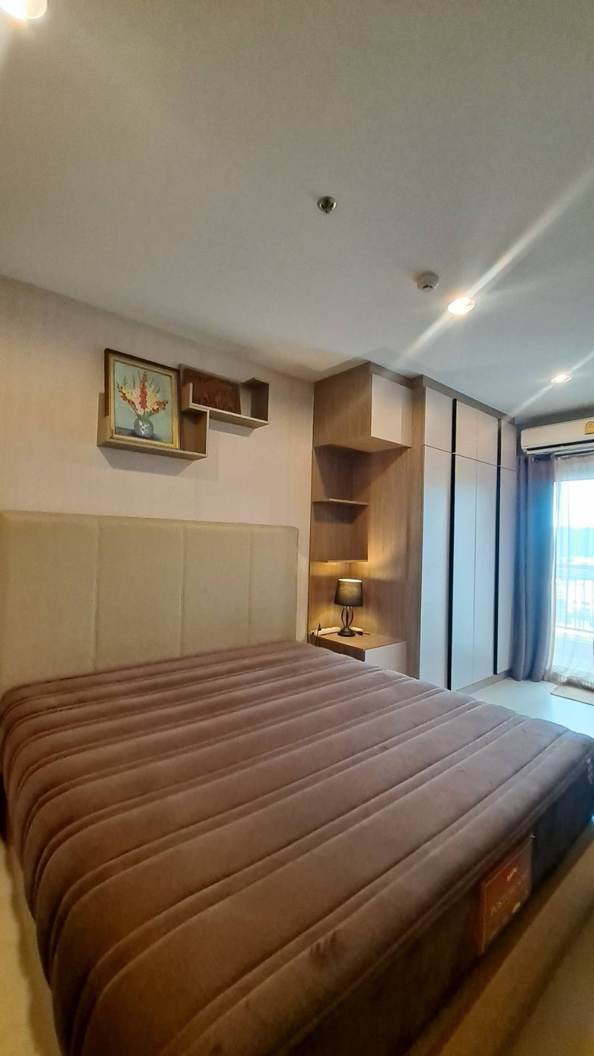 For SaleCondoThaphra, Talat Phlu, Wutthakat : Selling 1 bedroom 35 sqm. Beautiful room. Fir with electrical appliances, Type, Bedroom, Bedroom, Sunday, not hot, near MRT, Tha Phra Interchange