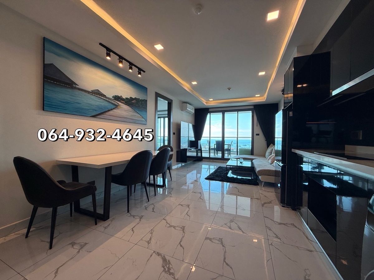 ขายคอนโดพัทยา บางแสน ชลบุรี สัตหีบ : 21% Guaranteed Yield for 3Years SEA VIEW 2Bedrooms 2Bathrooms 85sq.m Beach Front with Bathtub ARCADIA MILLENNIUM TOWER PATTAYA Fully Furnished
CALL KEn 064-932-4645