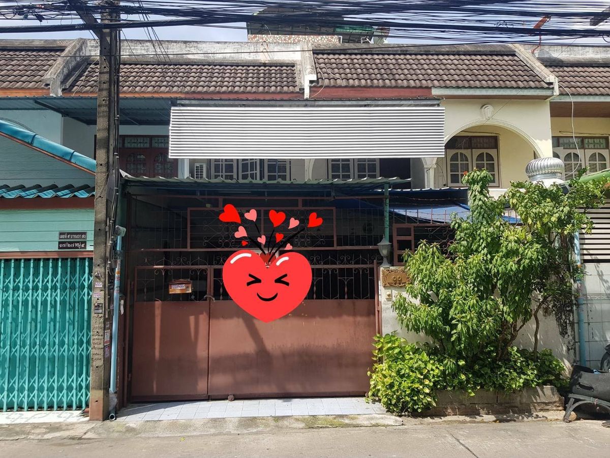 ขายทาวน์โฮมบางแค เพชรเกษม : ขายพร้อมผู้เช่า บ้าน2 ชั้น ซ.บางแวก 70 ราคา 4 ล้านบาท
