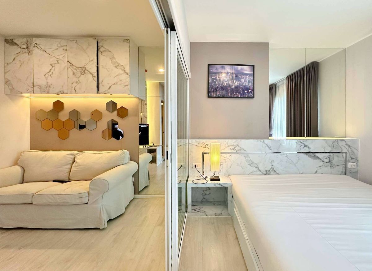 For RentCondoThaphra, Talat Phlu, Wutthakat : Rent 🏙️ Aspire Sathon -Thapra - The whole room near BTS Talat Phlu is only 0 meters!