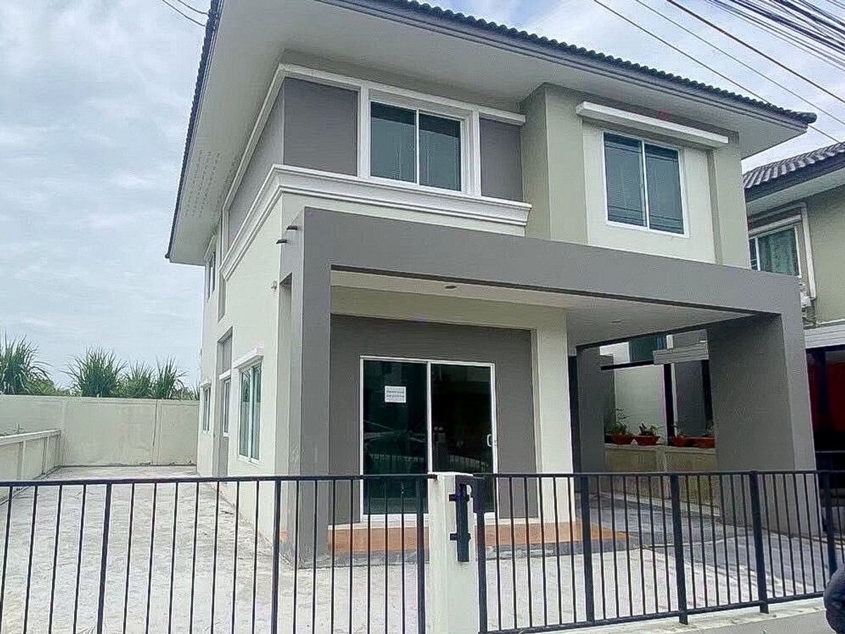 ให้เช่าบ้านปทุมธานี รังสิต ธรรมศาสตร์ : KTP-058 เช่าบ้าน CPN Ville ลำลูกกาคลอง 7 / โครงการใหม่ พื้นที่เงียบสงบ