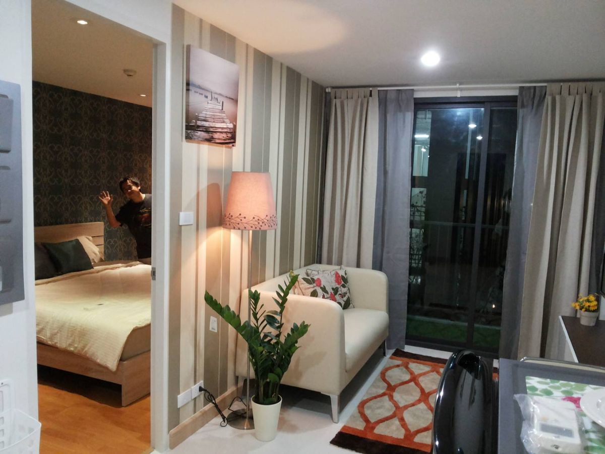 For RentCondoOnnut, Udomsuk : 📢FOR RENT & GT; & GT; The President Sukhumvit 81 🌈 BTS Station On Nut Condo Low Rise (Building 8), Floor 5, Size 35 sqm #LV-MO2019