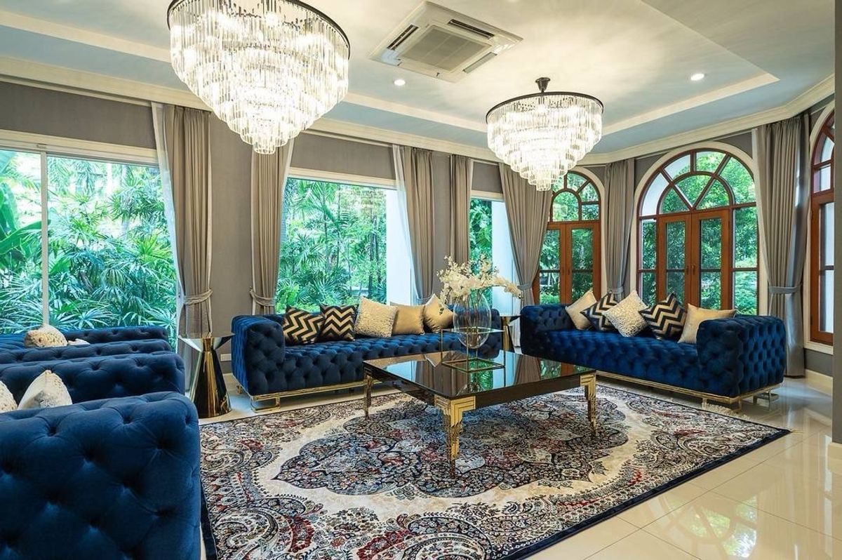 ให้เช่าบางนา แบริ่ง ลาซาล : ให้เช่า บ้านหรูพร้อมสระว่ายน้ำ Luxury House ย่านแบริ่ง บางนา ขนาด 7 ห้องนอน 