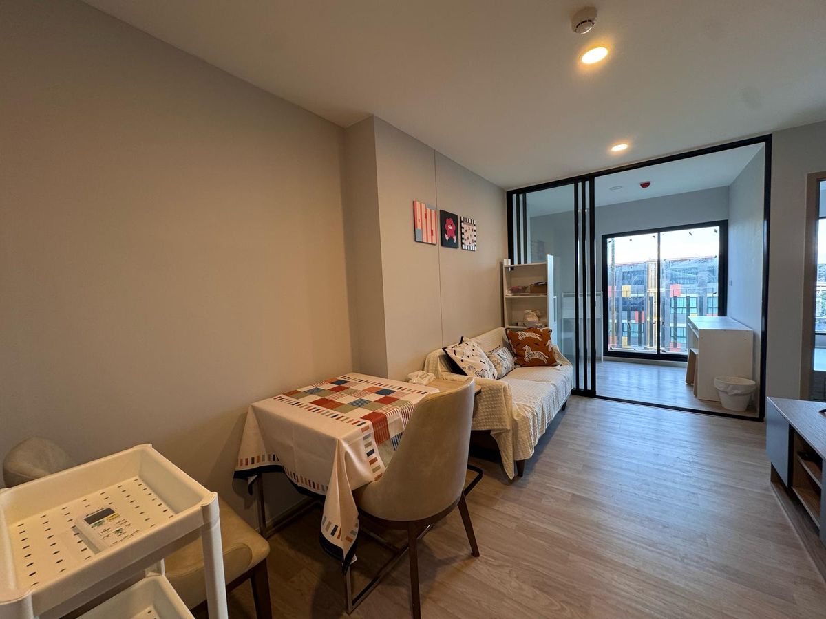 For RentCondoOnnut, Udomsuk : 1+1 new furnish unit in Plum condo 97.1