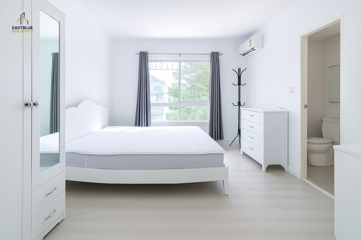 ให้เช่าทาวน์โฮมบางนา แบริ่ง ลาซาล : Pet friendly Townhome for Rent at Indy Bangna Km.7 Fully Furnished  ให้เช่า ทาวน์โฮมแต่งครบ เลี้ยงสัตว์ได้ Indy บางนา กม.7 เมกา บางนา