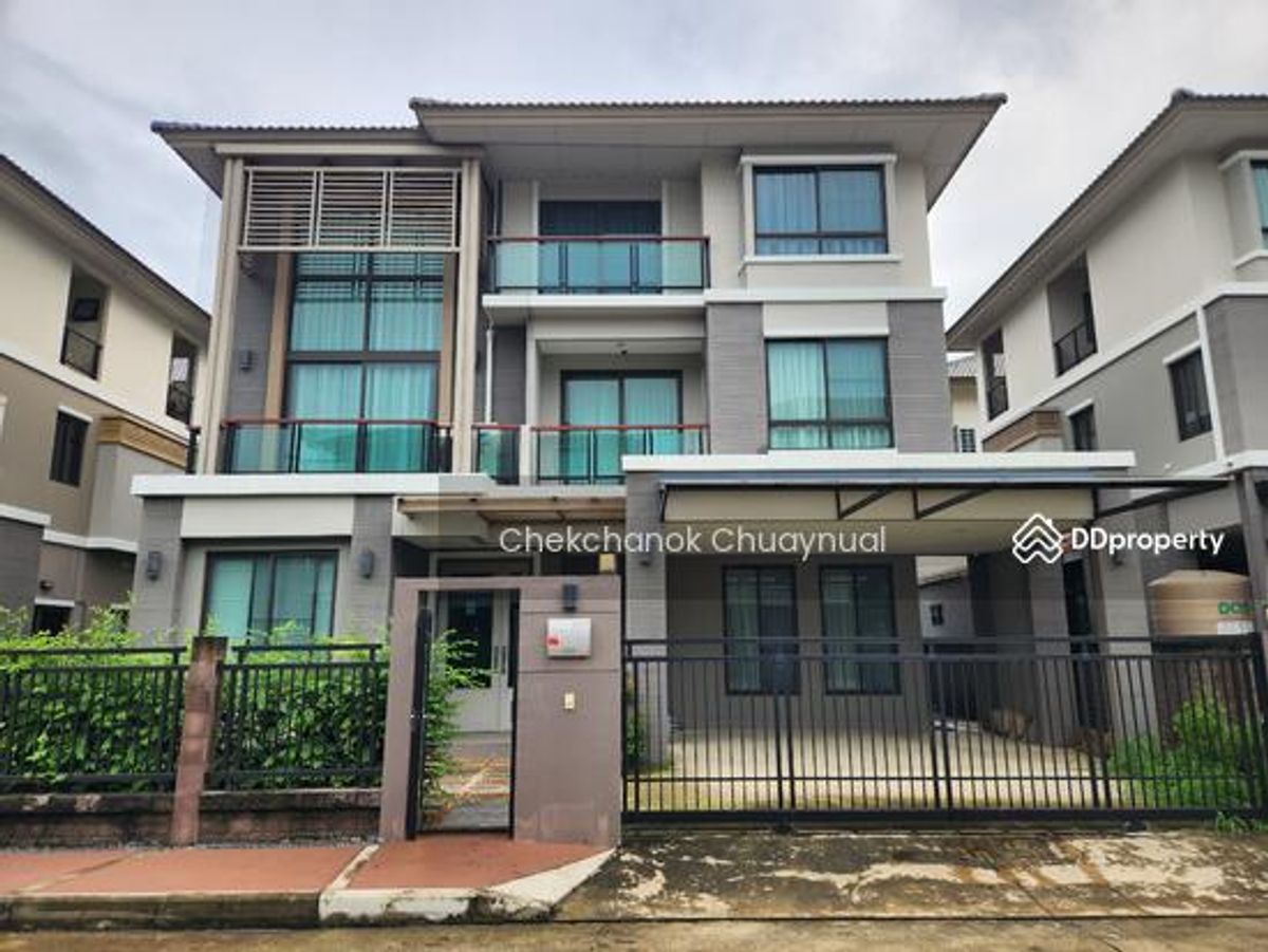 For SaleHouseVipawadee, Don Mueang, Lak Si : 3 -storey detached house for sale, Phatsorn Songprapha University, Don Mueang, 270 sqm. 4 bedrooms, 5 water 14.7 minus.
