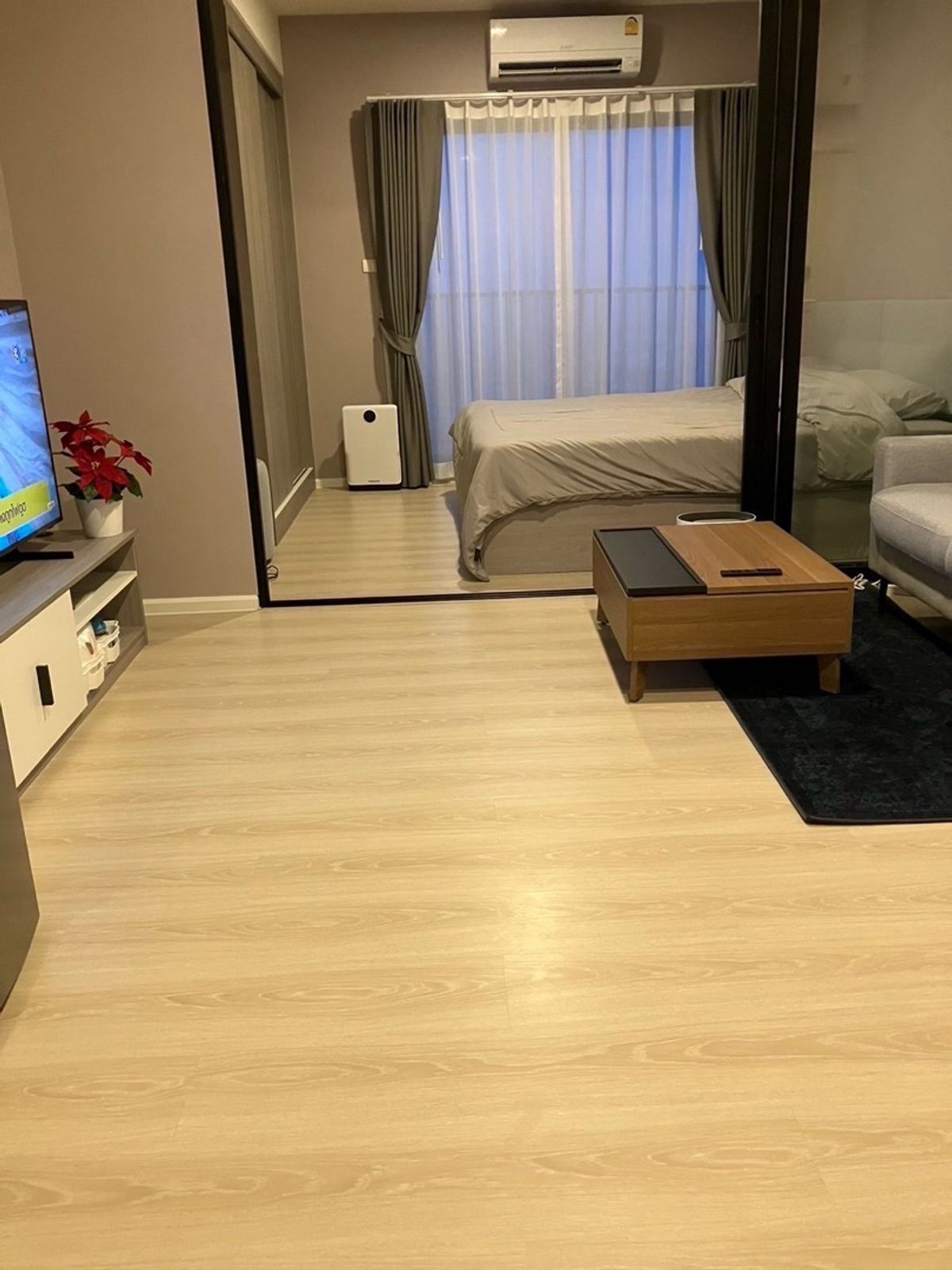 ให้เช่าคอนโดบางนา แบริ่ง ลาซาล : A Space Mega 2 For RENT ขนาด 34.62ตรม. ห้องตกแต่งสวยพร้อมอยู่ เฟอร์นิเจอร์และเครื่องใช้ไฟฟ้าครบ