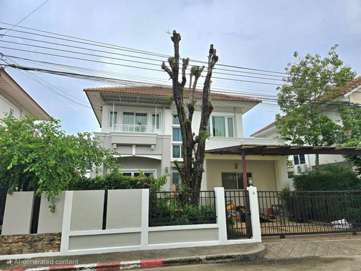 For RentHouseLadkrabang, Suwannaphum Airport : HR2479 House for rent, Perfect Place Project, On Nut Suvarnabhumi, Robinson Life Ladkrabang
