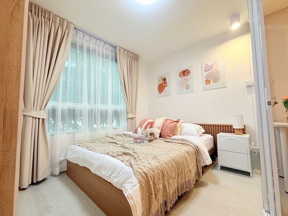 ขายคอนโดปทุมธานี รังสิต ธรรมศาสตร์ : ✅ขายถูก plum condo พหลโยธิน 89 ตึก C ชั้น 2 พื้นที่ 28.27 ตรม. แบบ 1 นอนกั้น เฟส 2 ราคา 1,390,000 บาท📍ใกล้ ม.กรุงเทพ ม.รังสิต💠แต่งสวยพร้อมอยู่🛎รีบจองเลย

