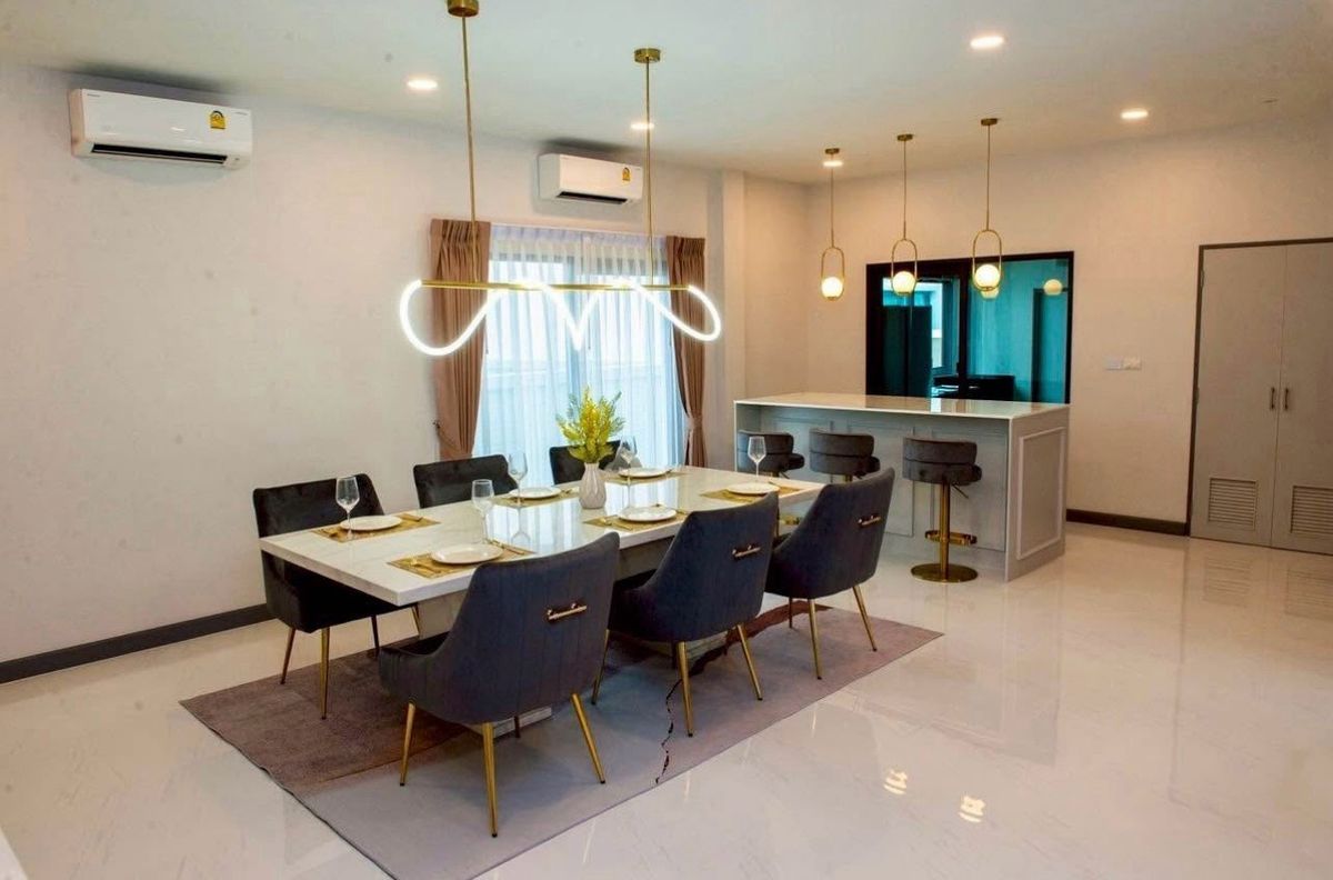 ให้เช่าบ้านบางนา แบริ่ง ลาซาล : 🔥Rent Private House🔥The City Bangna (New Project)🔥4BR 5BR🔥351sqm🔥Rent 189,000/month