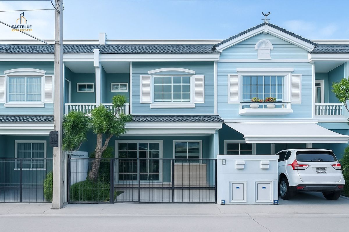 ให้เช่าทาวน์โฮมบางนา แบริ่ง ลาซาล : Pet friendly Townhome for Rent at Indy Bangna Km.7 Fully Furnished  ให้เช่า ทาวน์โฮมแต่งครบ เลี้ยงสัตว์ได้ Indy บางนา กม.7 เมกา บางนา