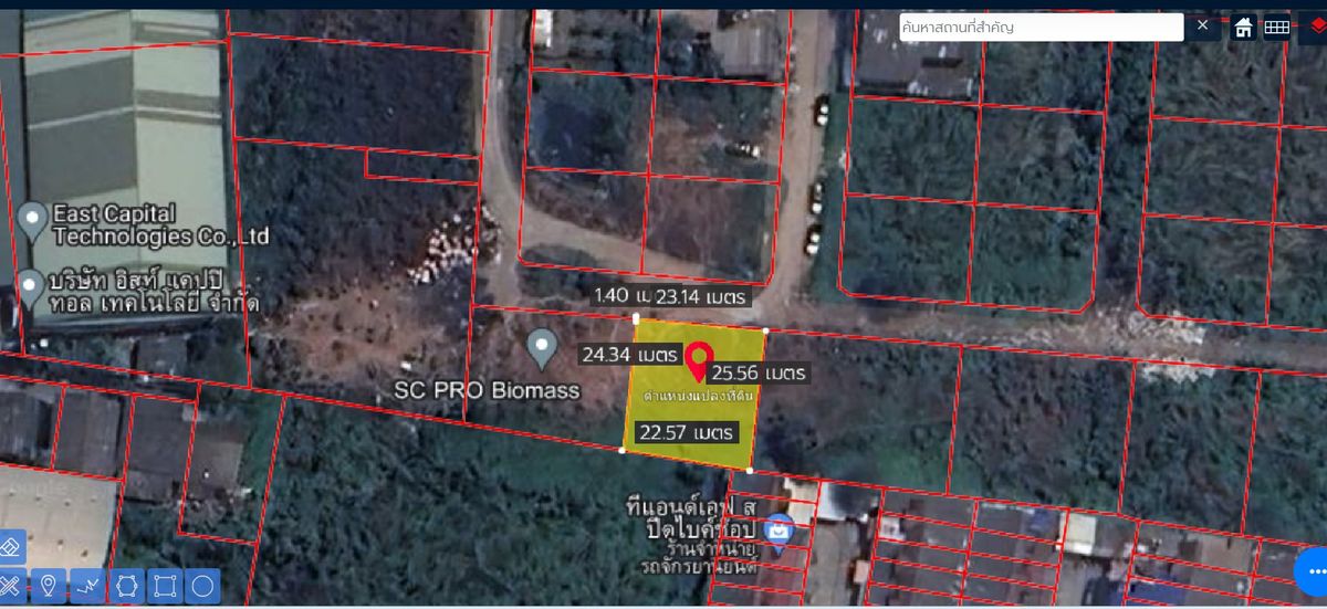For SaleWarehouseMahachai Samut Sakhon : Sell ​​cheap, small plot of land, 132 square wah, Soi Khlong Din 17 (km 12) Krathum Baen Samut Sakhon