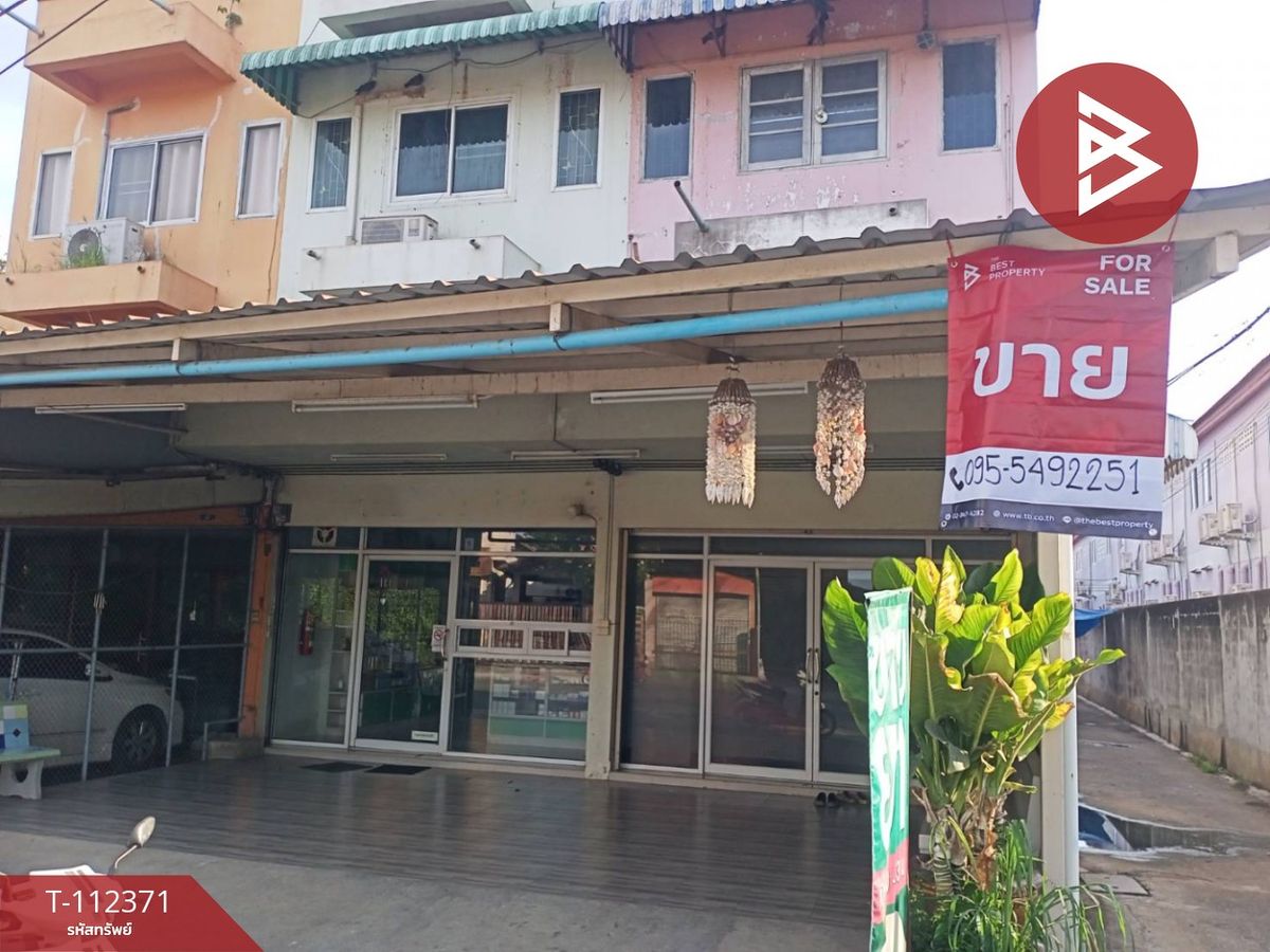 For SaleCondoNakhon Pathom : Sell ​​2 booths of commercial buildings, total area of ​​41 square wah, Nakhon Pathom, good location