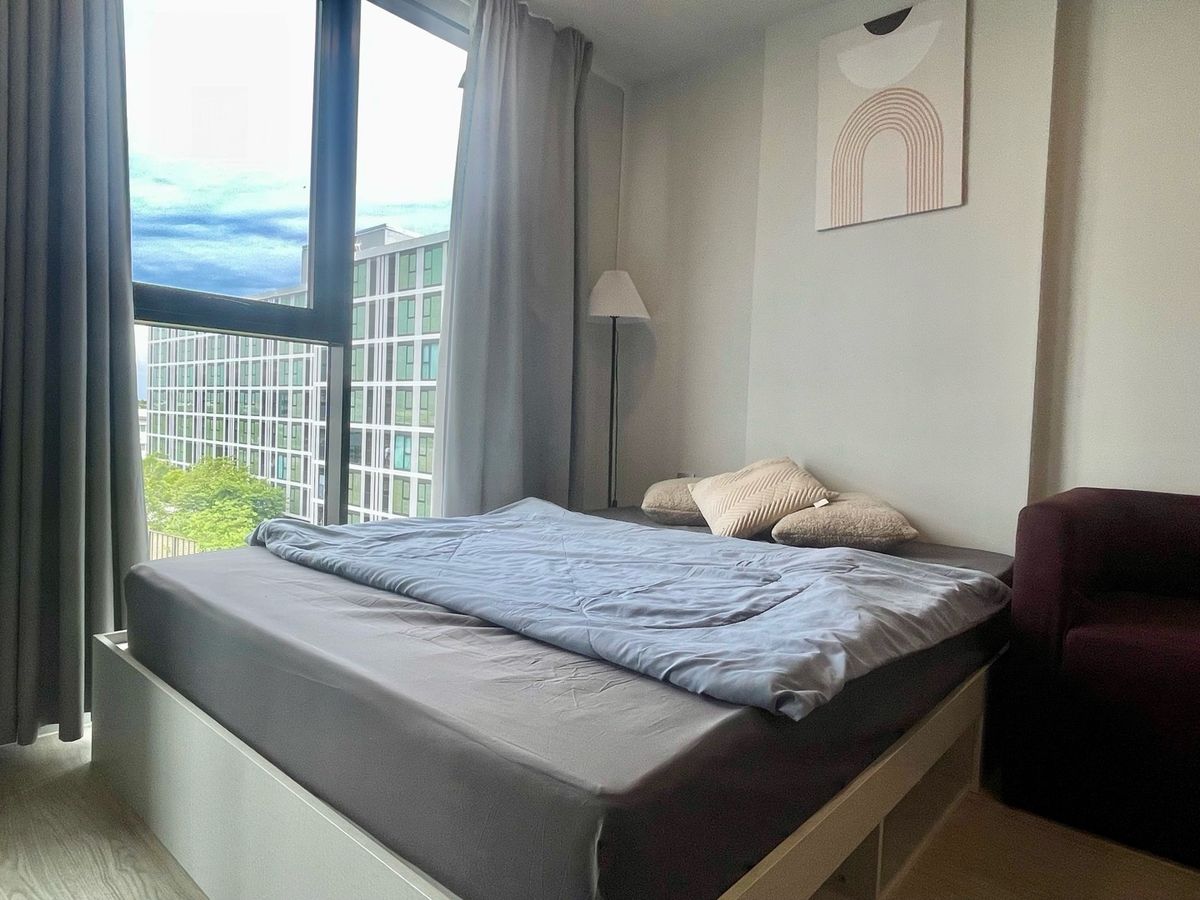 For RentCondoOnnut, Udomsuk : 🏙️ The room is full of functions atmoz Oasis onnut, a shady atmosphere, peaceful, only 450 meters 🌳🌿