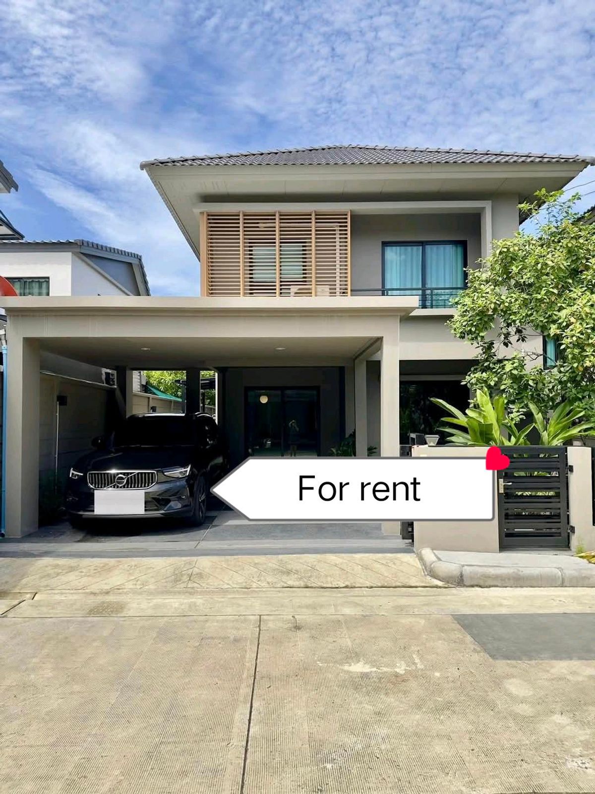 ให้เช่าบ้านบางนา แบริ่ง ลาซาล : Available 🔥🔥 House for rent Areeya Como botanica 🔥🔥Nearby Mega Bangna 