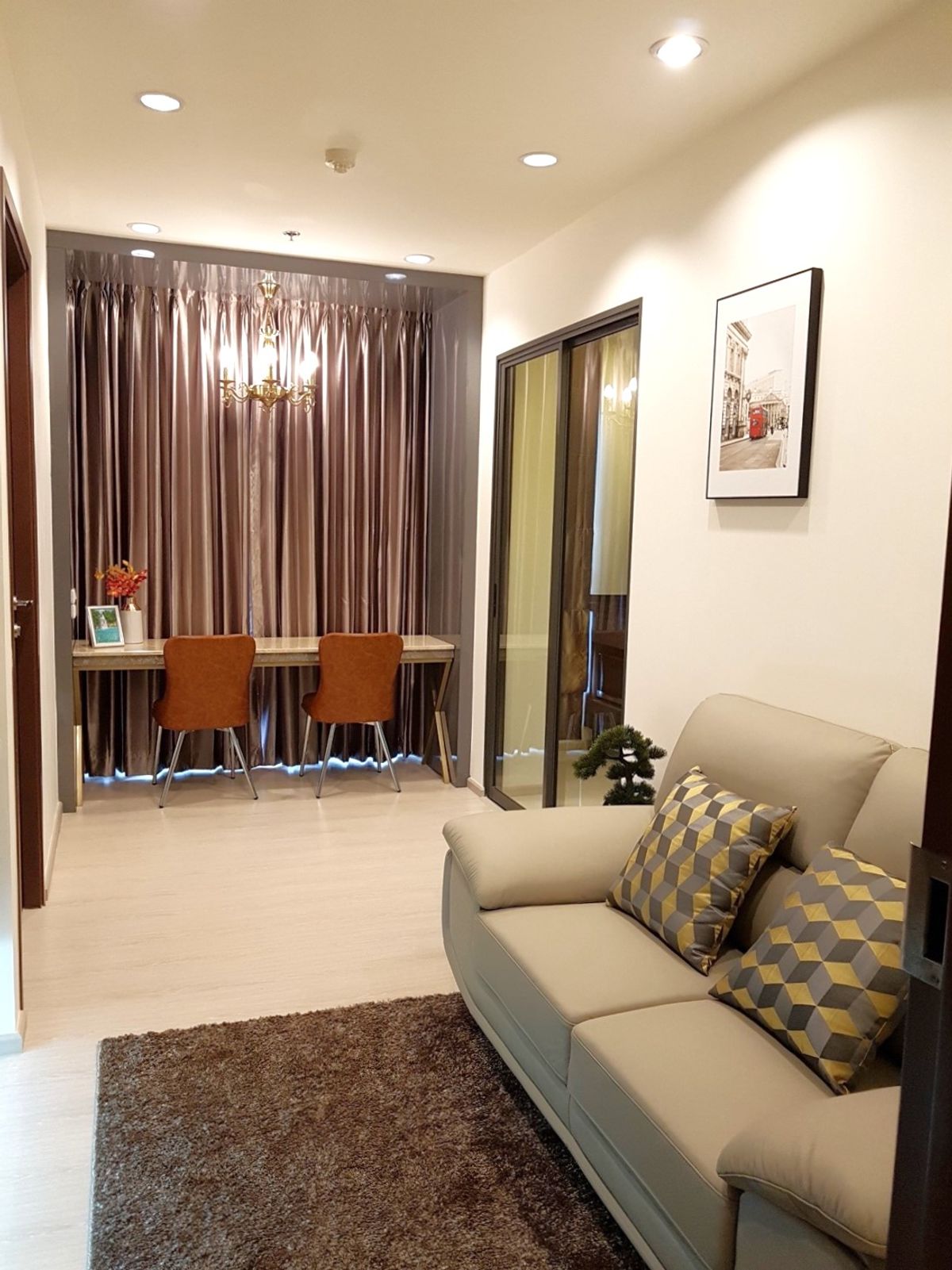 For RentCondoRama9, Petchburi, RCA : Rhythm Asoke 🚄 MRT Rama 9 | Studio price 📞 Line: @pukkhome (with @)