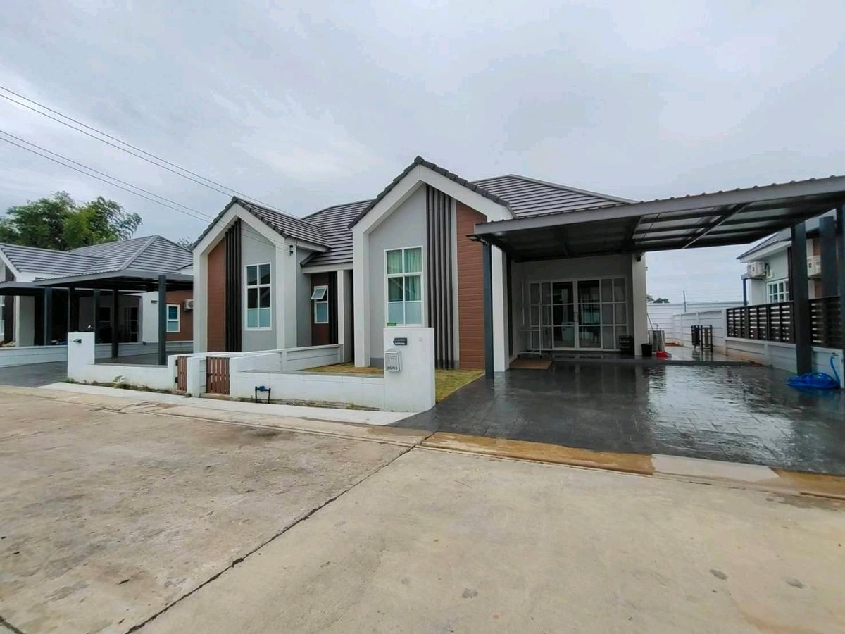 For RentKhon Kaen : K1528, one -story house for rent, Piman Chon 2, Piman Choncoi #Rim Bueng Kaen Nakhon Ferre