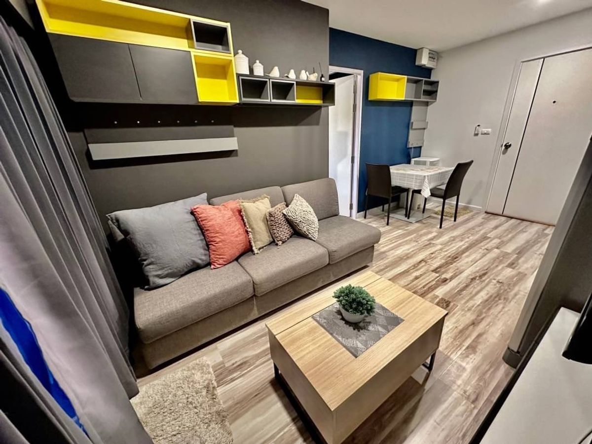 For RentCondoAyutthaya : Urgent rent !! Plus Condo Ayutthaya, addicted to Lotus, a large furniture room ✨