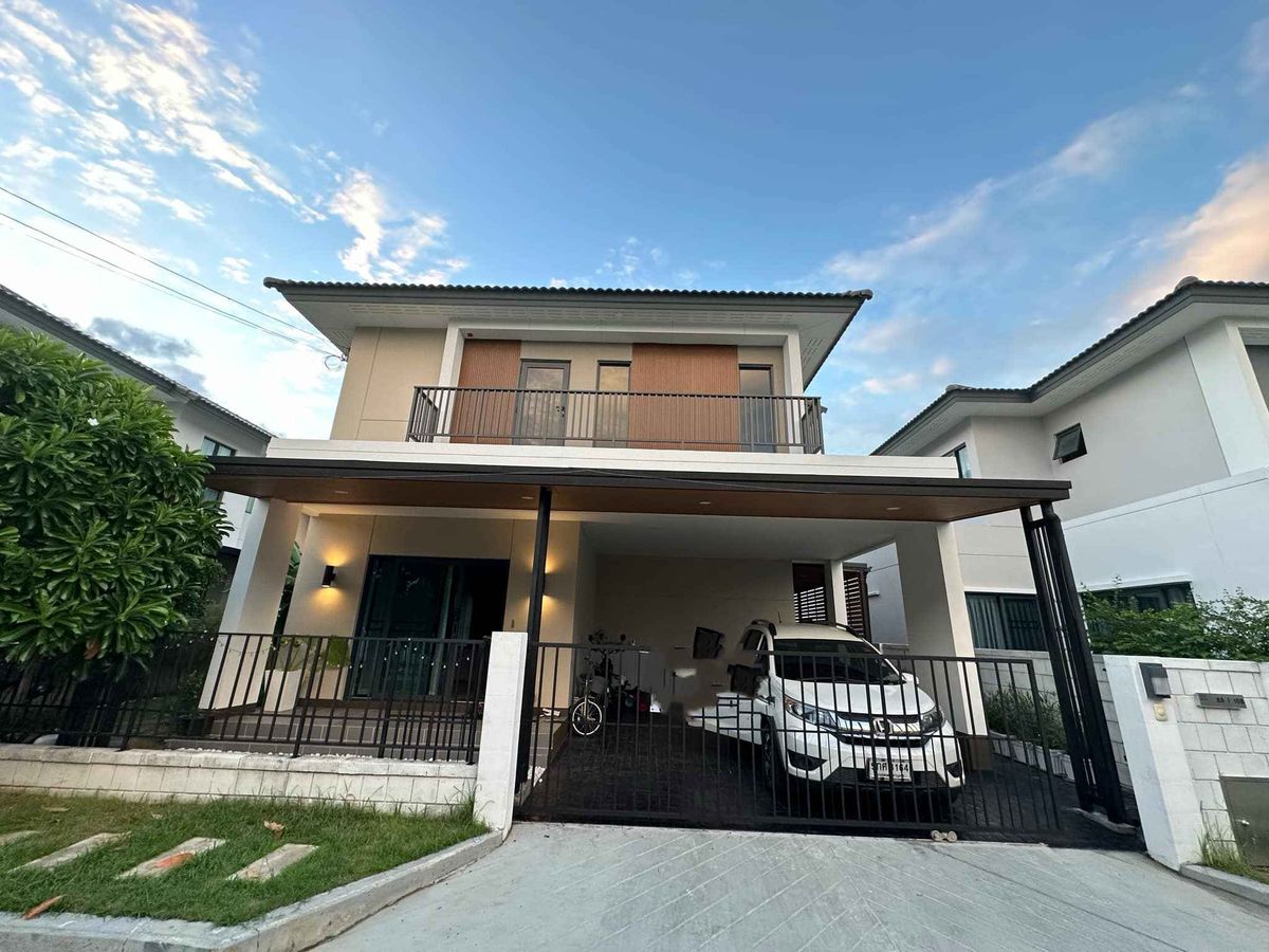 ให้เช่าบ้านลาดกระบัง สุวรรณภูมิ : New Condition | Centro Onnut - Suvarnabhumi | Detached House | THB 50,000-