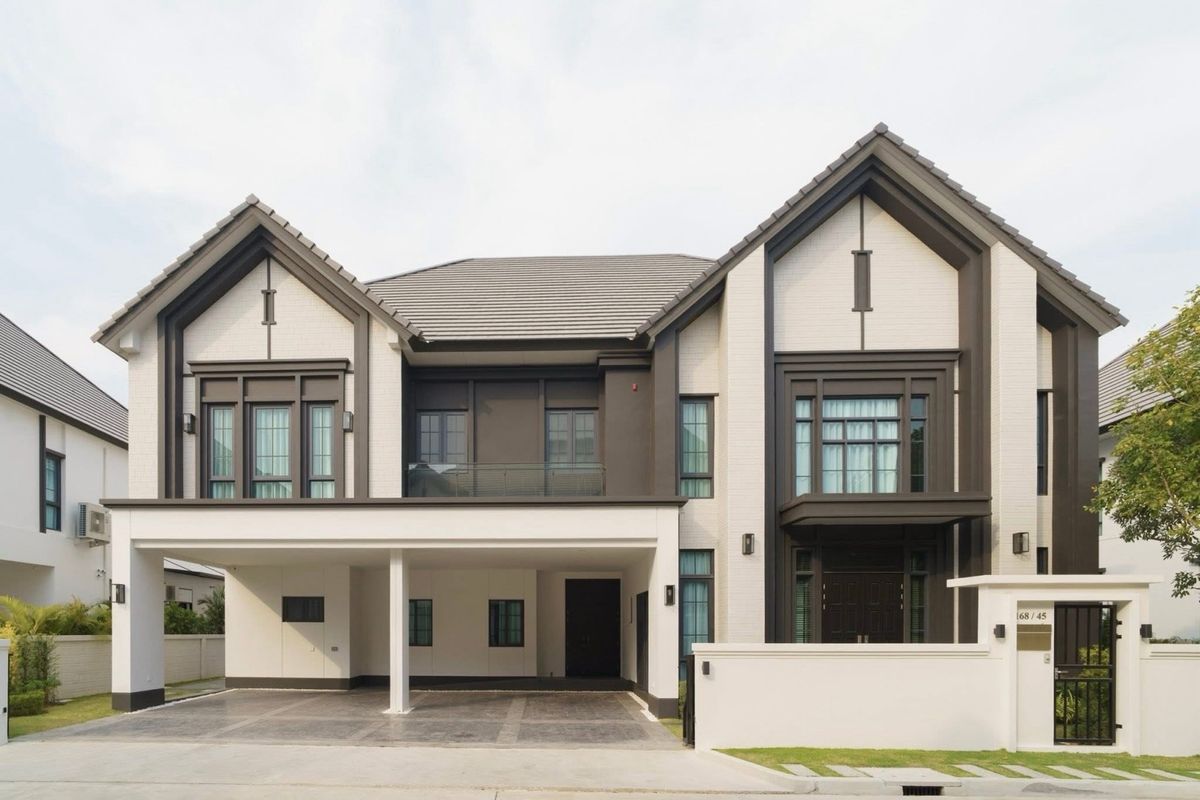 For RentHouseBangna, Bearing, Lasalle : ✨🏰 Rent / sell The City Bangna 2 (a new project next to Mega Bangna), a British luxury house mansion, Walenton🎊