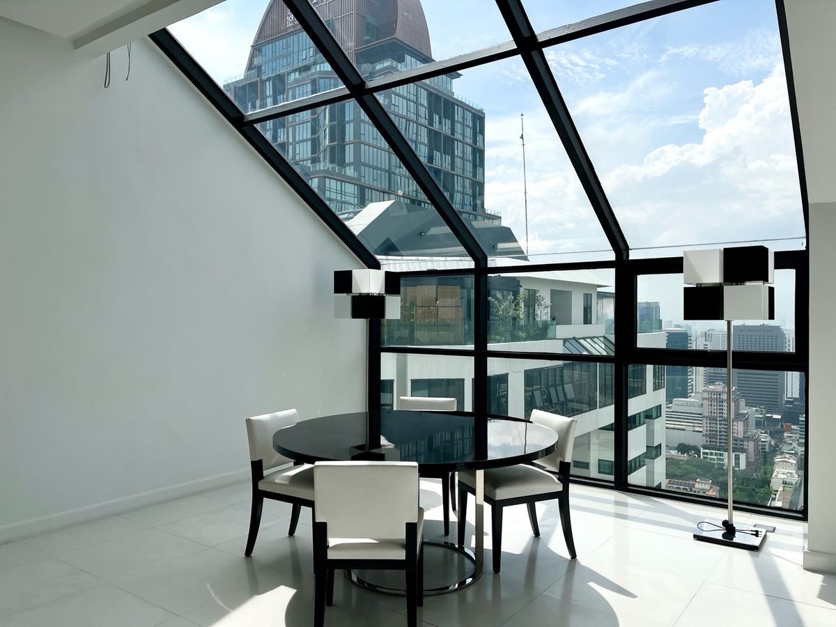 ขายคอนโดสาทร นราธิวาส : penthouseสาทรที่จริงใจ  105ล้าน 462sqm. duplex ระเบียงใหญ่ sathorn gardens