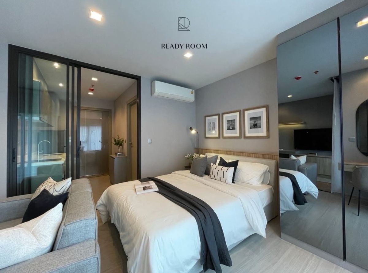 For RentCondoRama9, Petchburi, RCA : 🏙️ Rent / Sale: New room, full of condo, Life Asoke - Rama 9, in the heart of the city, convenient, all functions near MRT Rama 9 🚆✨
