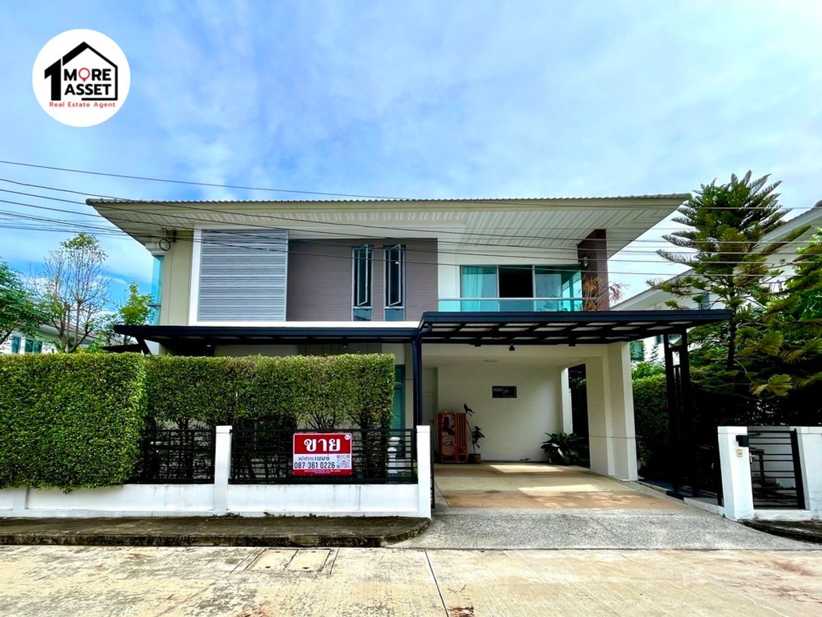 For SaleHouseRama5, Ratchapruek, Bangkruai : Urgent sale! Single house, perfect corner, 4 Ratchaphruek, beautiful house, complete function