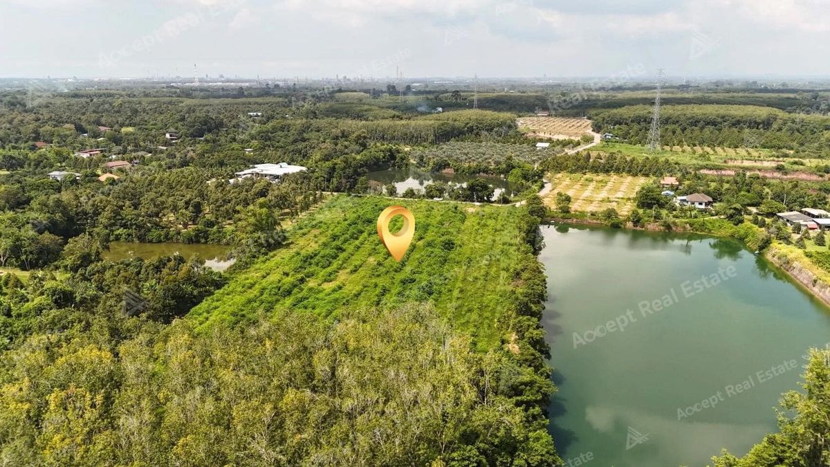 ขายที่ดินระยอง : ขายที่ดินเปล่า บ้านแลง อำเภอเมือง ระยอง ที่สวยฟีลธรรมชาติสุดฟิน 12-2-79 ไร่ 