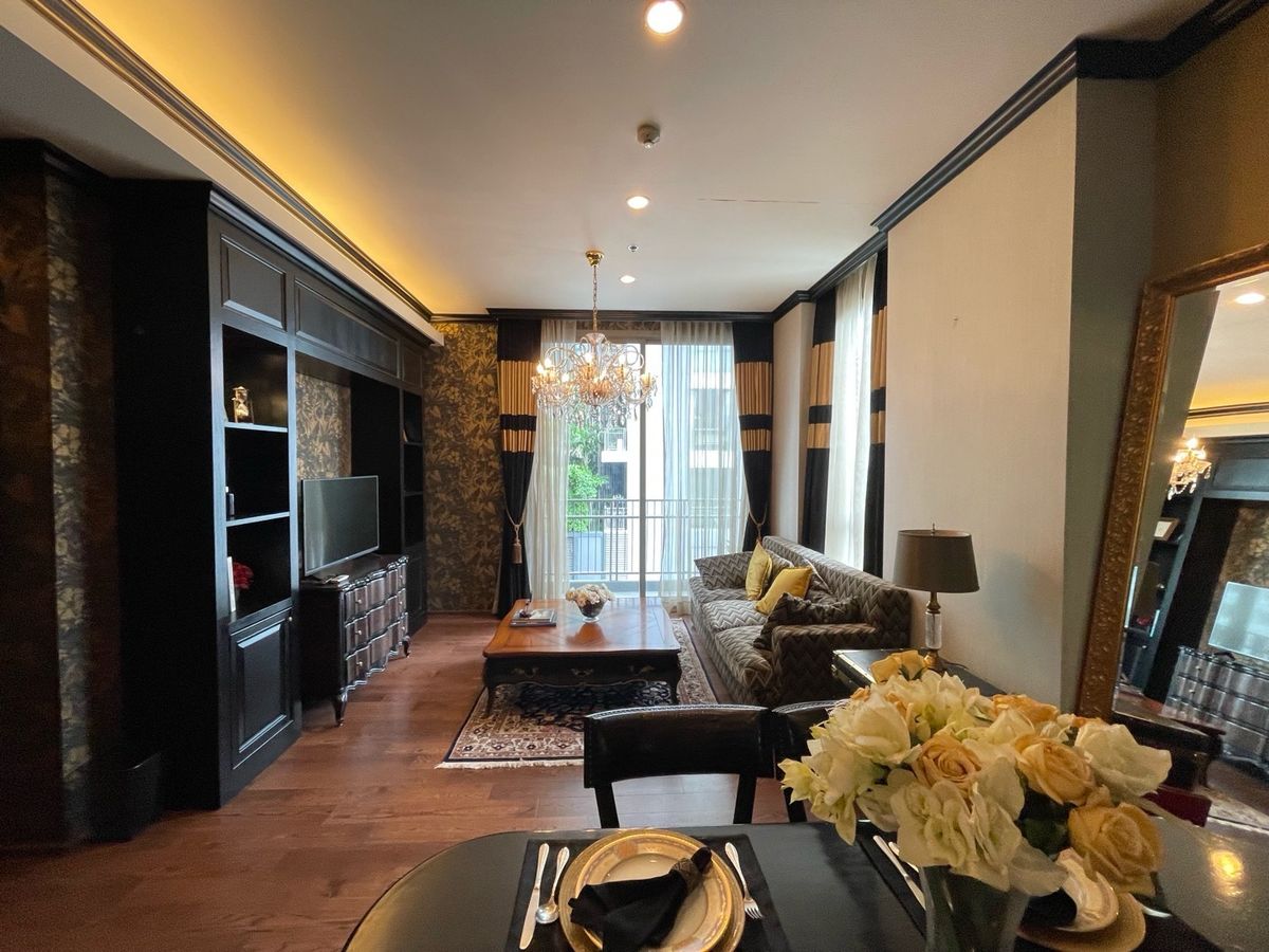ให้เช่าคอนโดสุขุมวิท อโศก ทองหล่อ : 🔥Hot Deal🔥2 BR 2BR 50,000/month🔥90sqm Floor6🔥Beautiful unit 